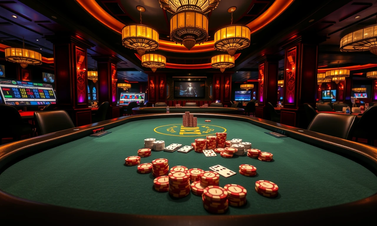 Mesa de póker de Casino Barcelona